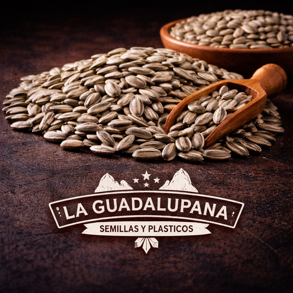 Semillas De Girasol Y Logo La Guadalupana